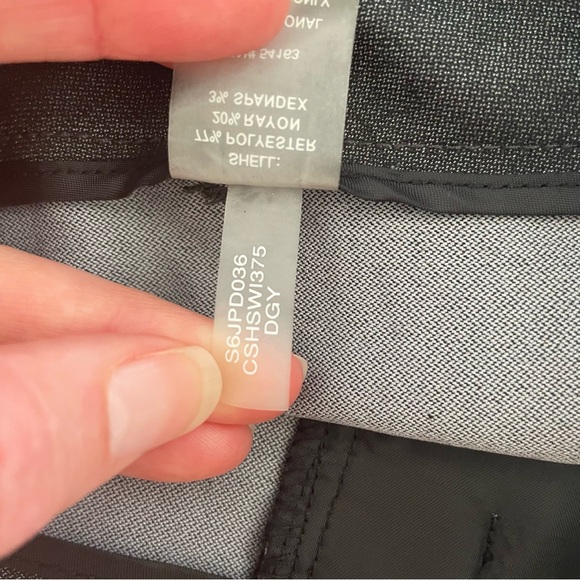 Calvin Klein Modern Fit Trousers Charcoal Gray Size  4 Office Career Neutral - Picture 8 of 9